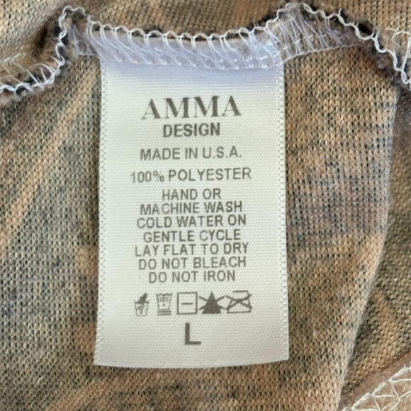 Vintage 90s Amma Velvet Floral Tunic Blouse Black Gold Large - Picture 7 of 9